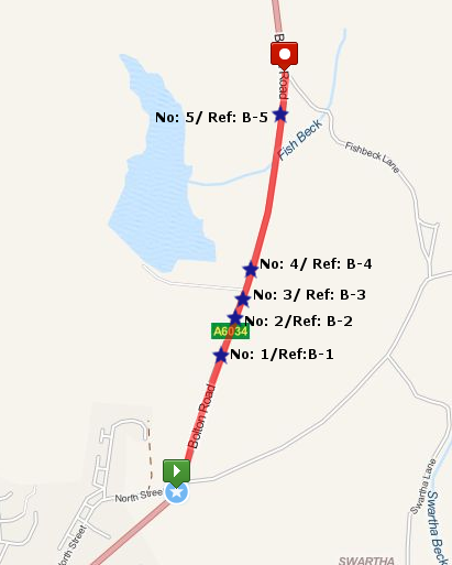 Survey Map (31/08/13) Section B