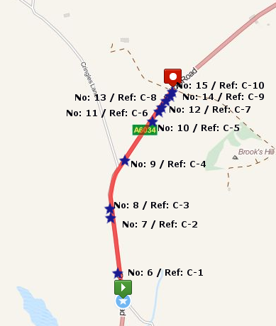 Survey Map (31/08/13) Section C